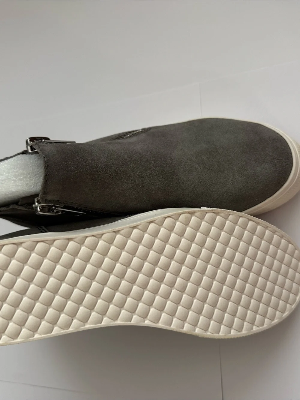 Steve Madden Wedgie Black Hidden Wedge Ankle Booties Women’s Size 6